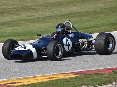 Steve Grundahl in his Brabham BT29 at Road America in September 2022. Copyright Austin Boynton 2022. Used with permission. Steve Grundahl in his Brabham BT29 at Road America in September 2022. Copyright Austin Boynton 2022. Used with permission.